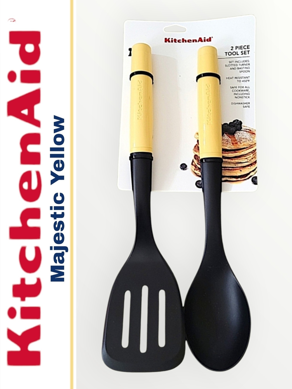 KitchenAid Yellow and Black 2-Piece Kitchen Tool Set